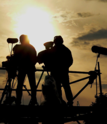 Capture the evening event with cinematic excellence through video recording by two cameramen